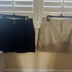 2 Women’s Columbia Omni Shield Advanced  Repellency Active Skirts, Size 6